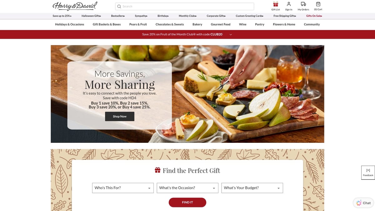 9 Amazing Best Holiday Baskets to Gift in 2025 - Harry & David Deluxe Signature Holiday Gift Basket