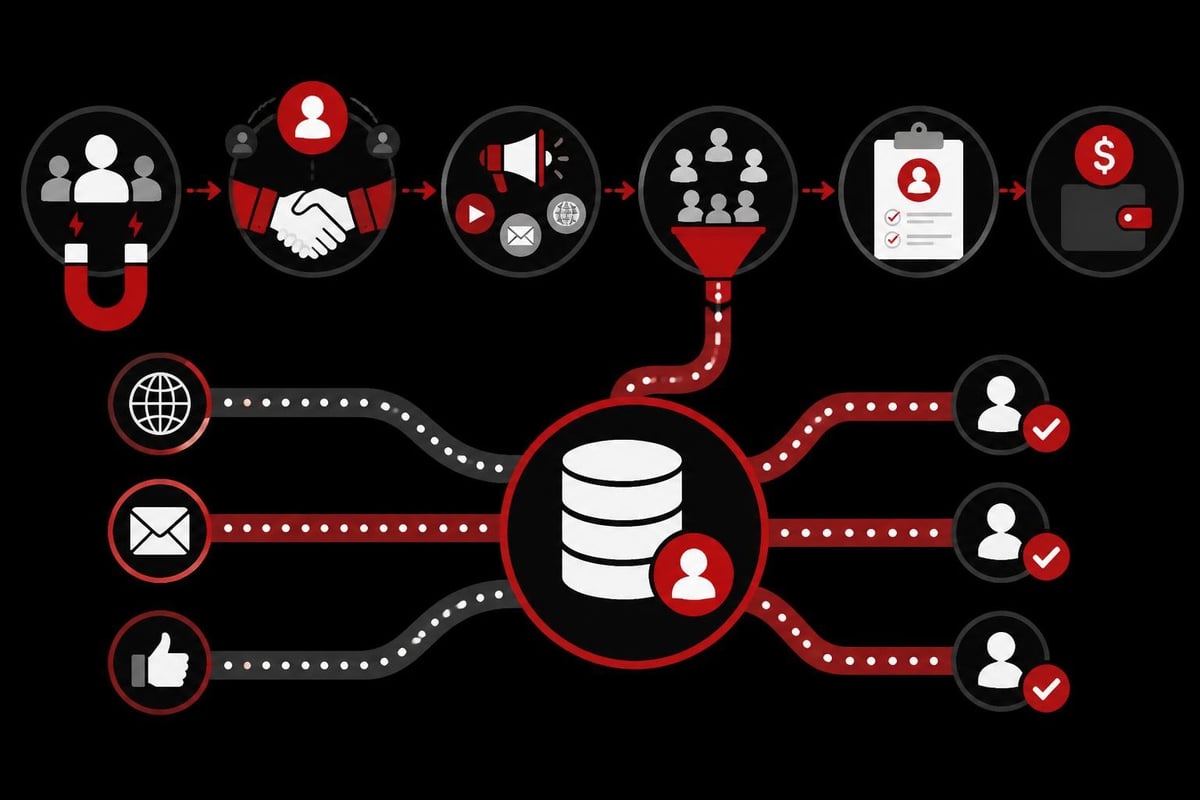 Affiliate lead generation workflow