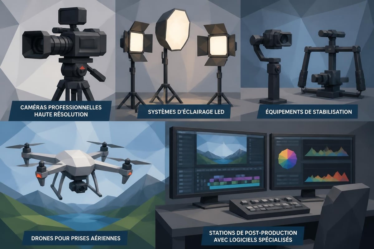 Équipement de production vidéo