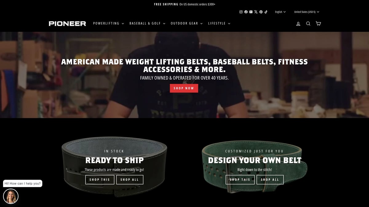 Top 10 Best Lift Belt Picks for 2025: Ultimate Support Guide - Pioneer Cut Powerlifting Belt by General Leathercraft