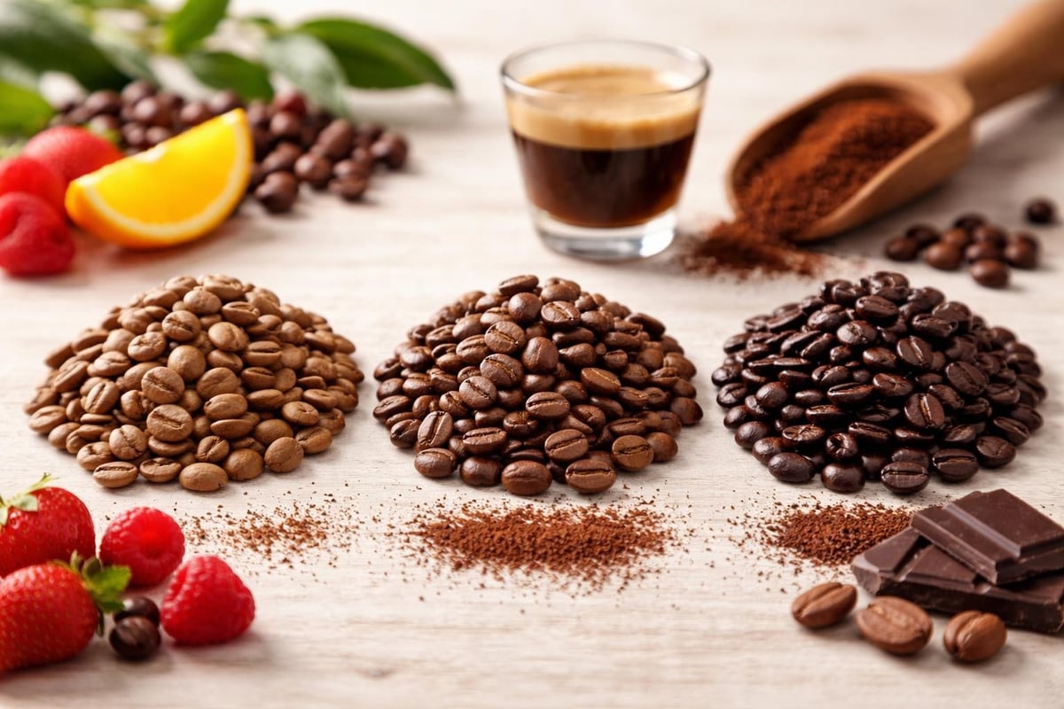 Profils de torréfaction pour café décaféiné
