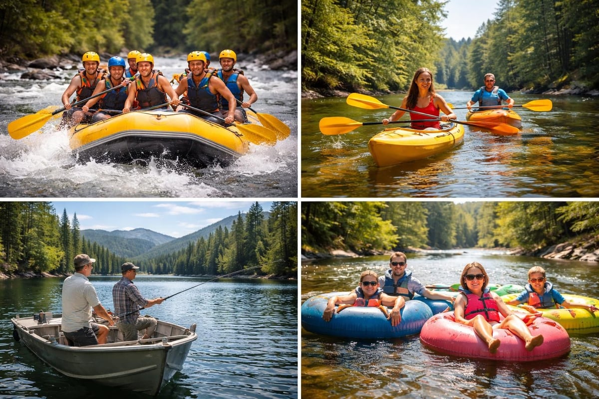 Kennebec Valley whitewater rafting