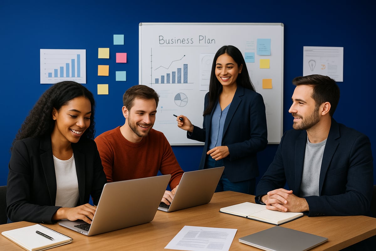 Schritt 1: Die Grundlagen schaffen – Businessplan, Finanzplanung & Pitch Deck