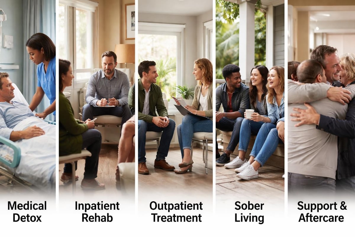 Treatment approaches for alcohol recovery