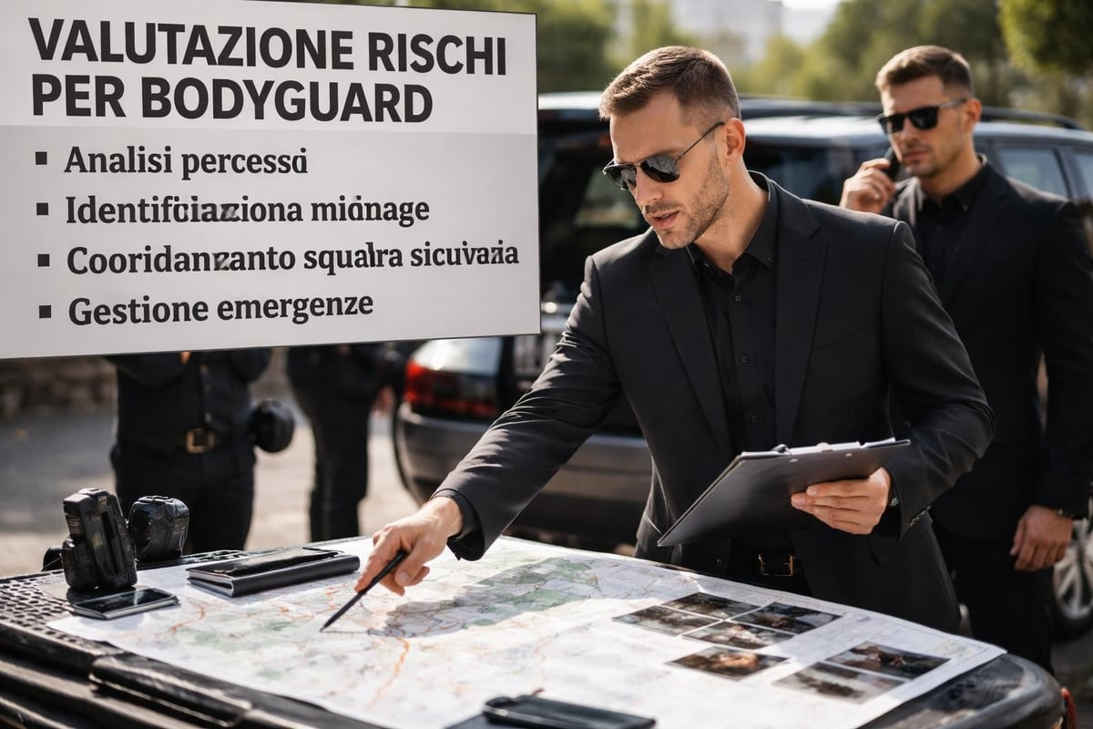 Pianificazione protezione bodyguard