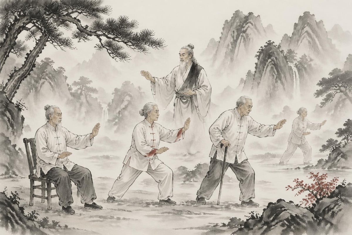 Personalized tai chi modifications