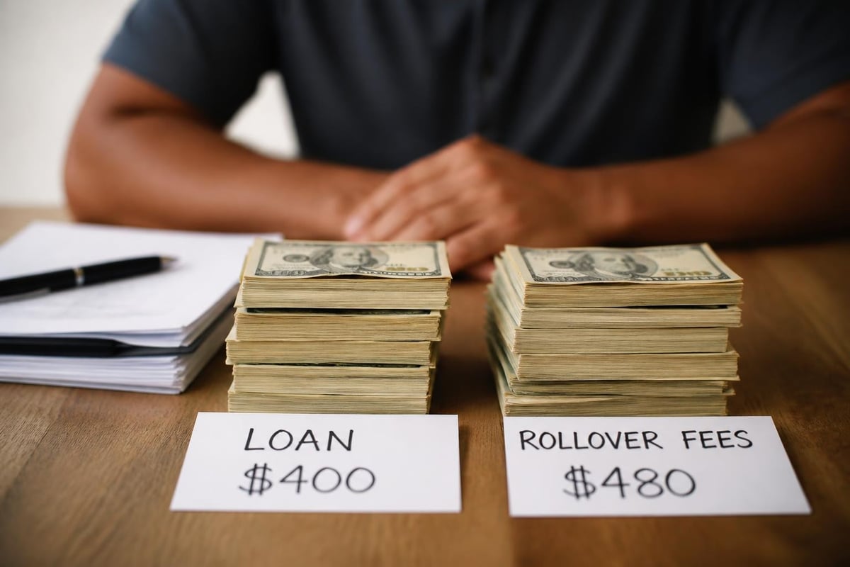 Payday loan debt cycle