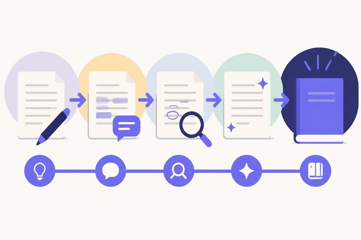 Manuscript development process