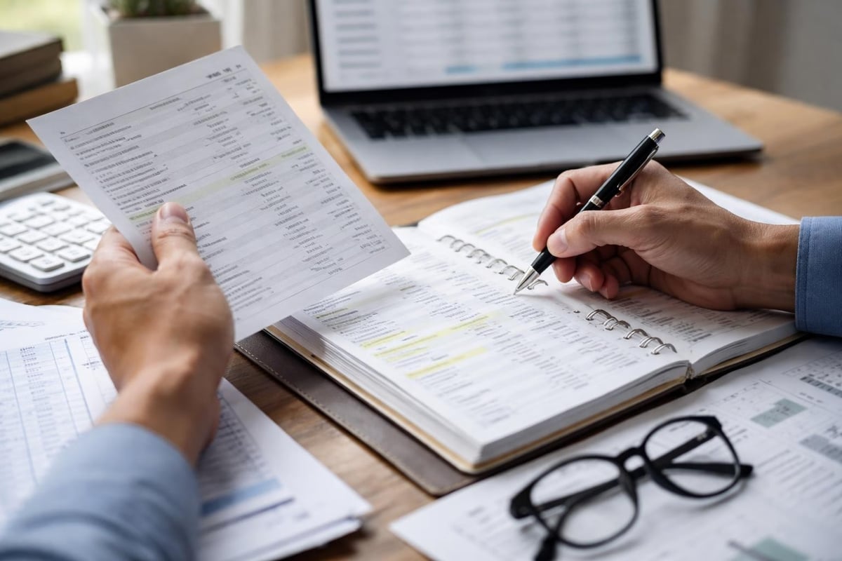 Bank reconciliation workflow