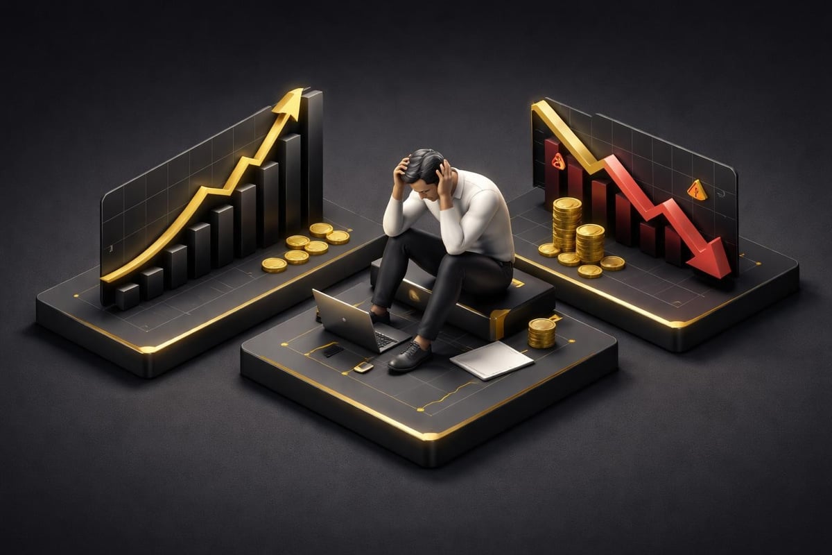 Backtest results versus live trading performance gap
