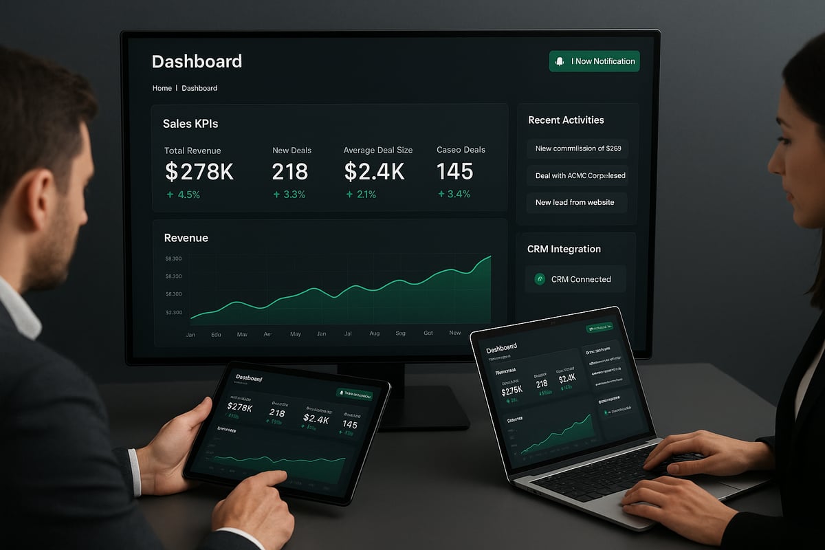 Funzionalità Chiave di una Dashboard Automatica Vendita nel 2025