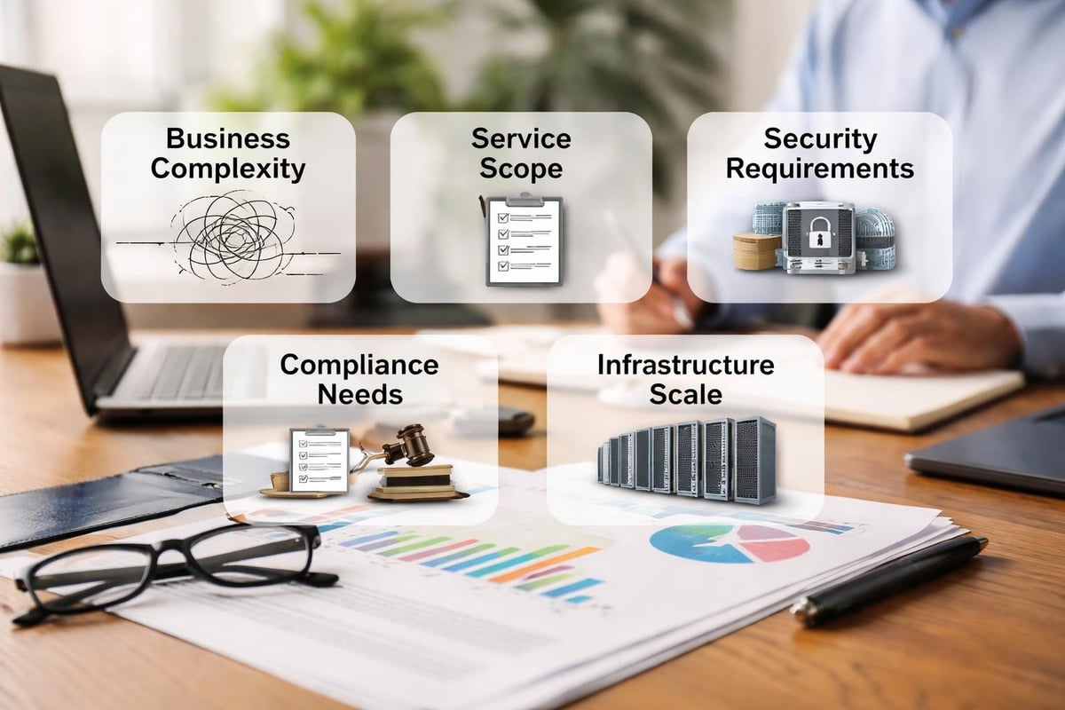 IT service cost factors