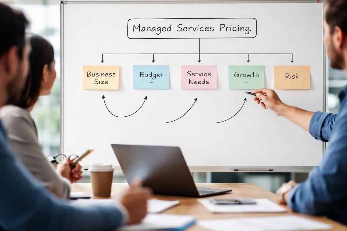 Choosing managed IT pricing