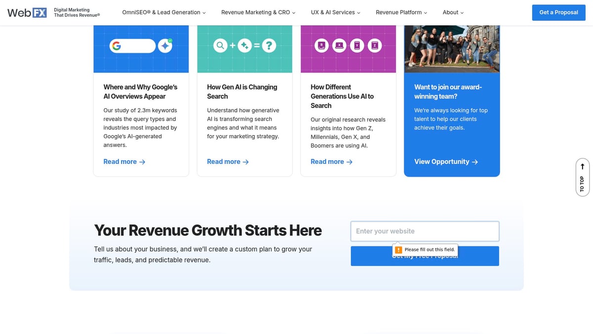 7 Best Digital Marketing Services Voor Succes In 2026 - WebFX
