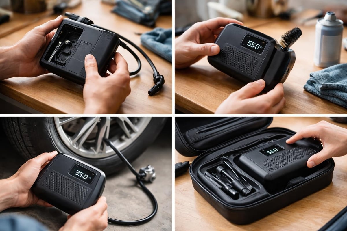 Inflator maintenance routine