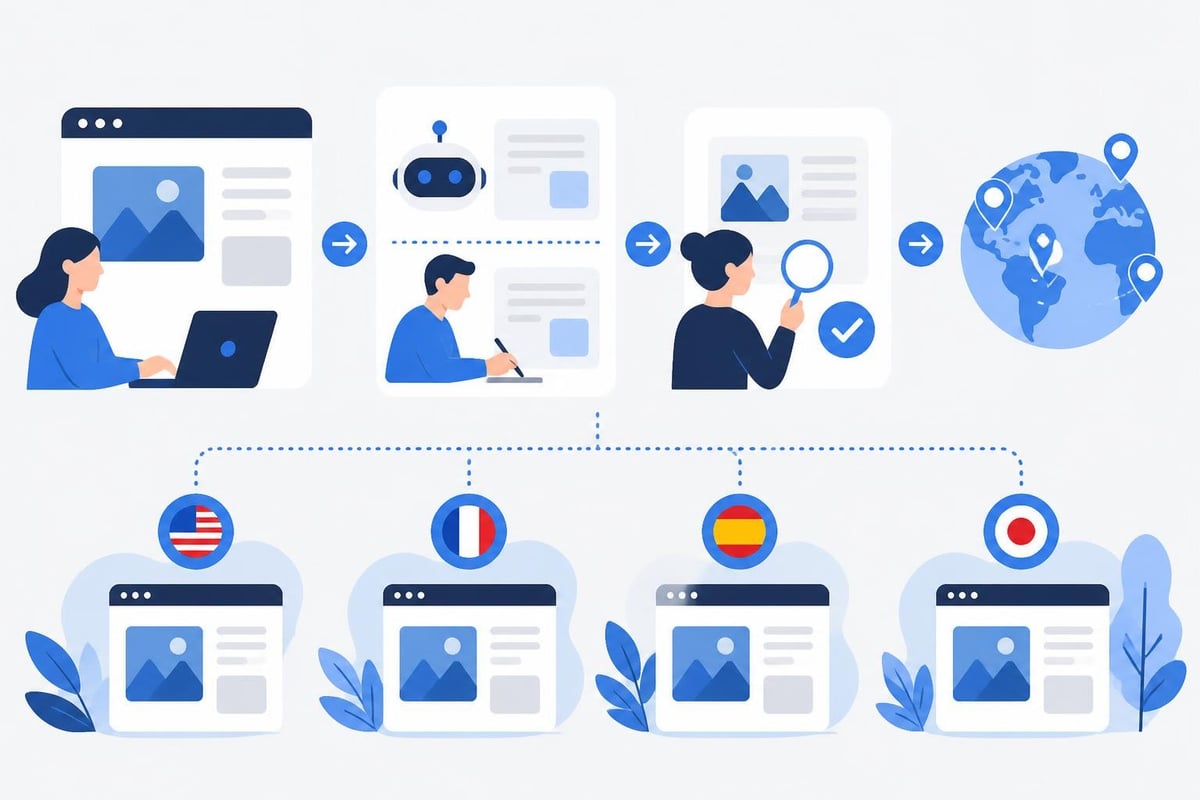 Workflow traduzione contenuti WordPress