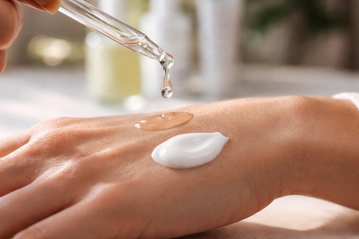Skincare absorption layers
