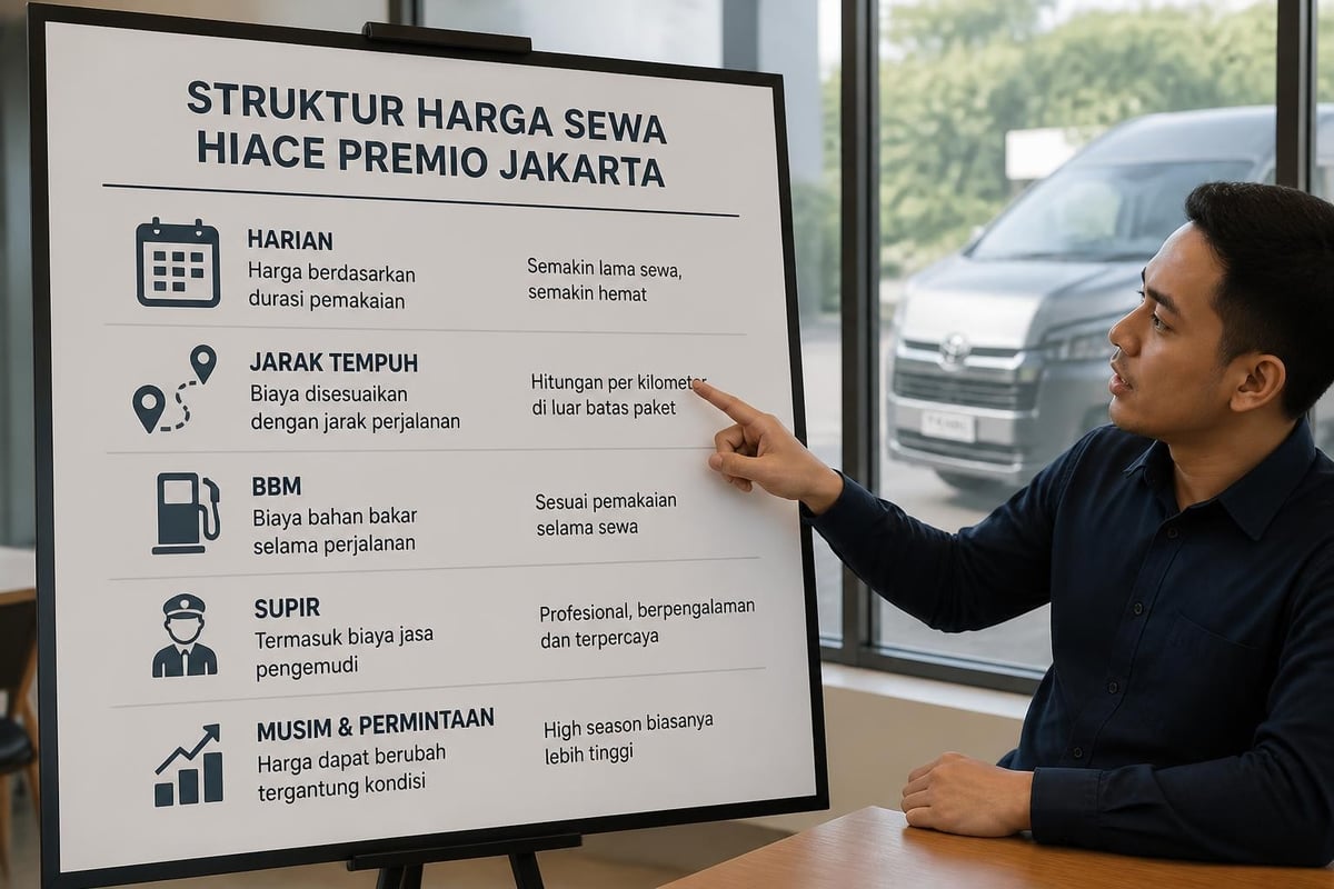 Hiace rental cost factors
