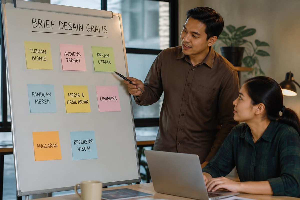 Elemen brief desain grafis yang efektif