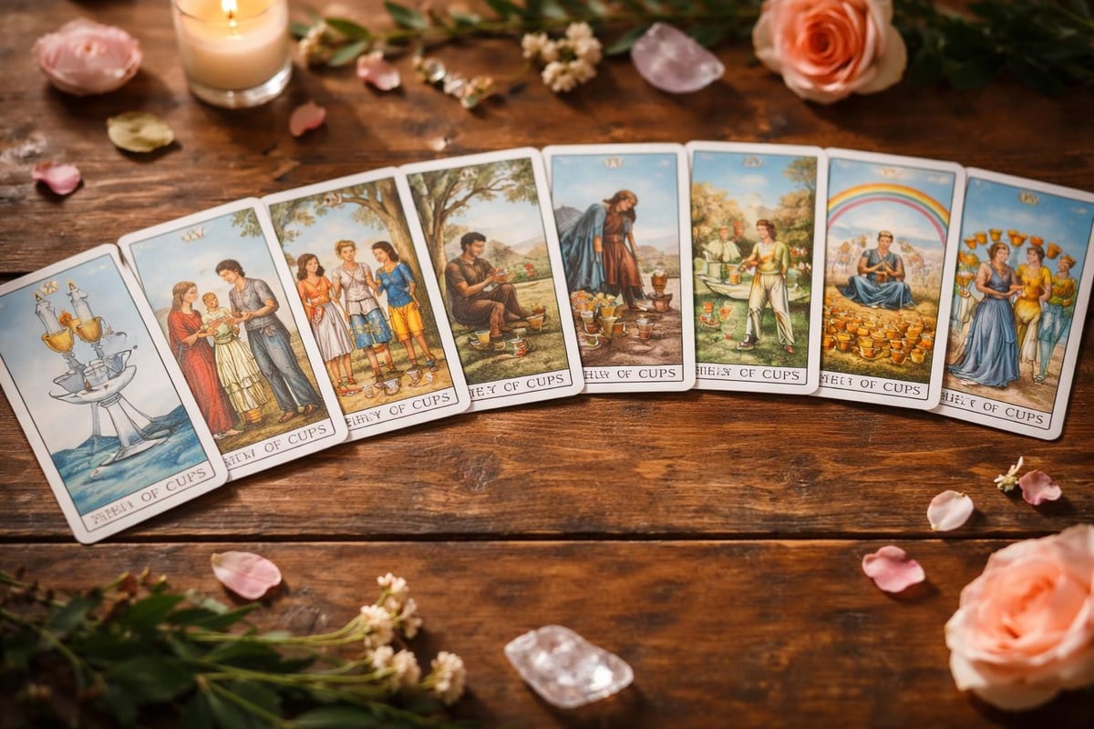 Suit of Cups progression