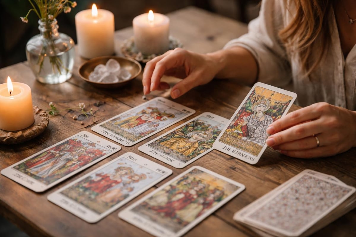 Tarot card interpretation framework