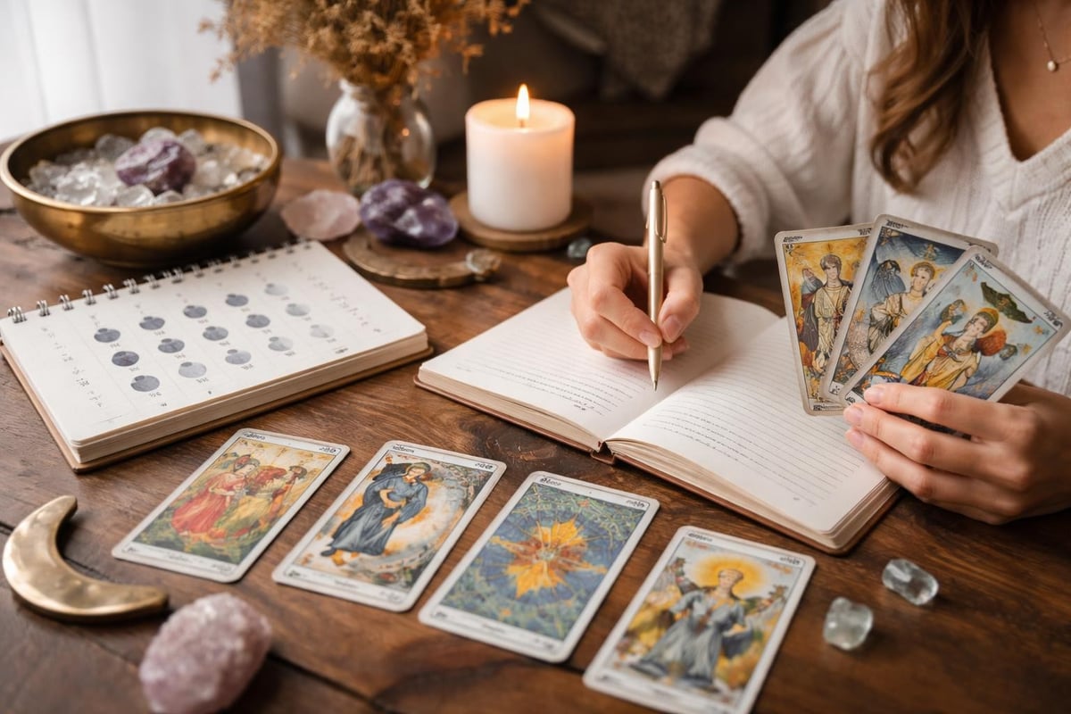 Tarot reading ritual
