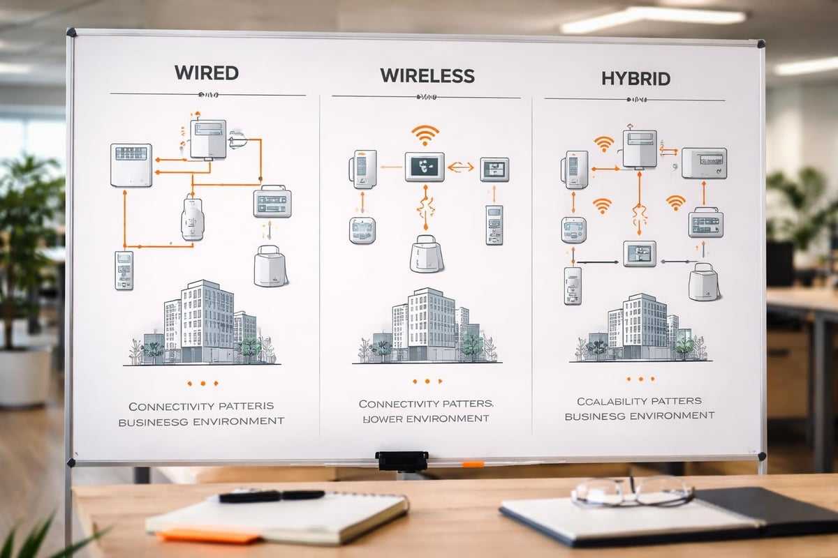 Alarm system technology comparison