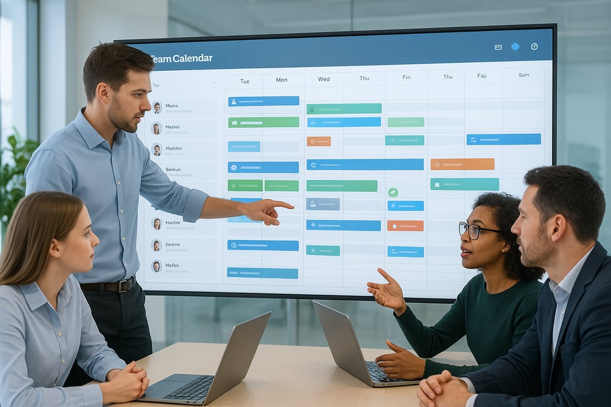 Essenti&euml;le functionaliteiten van een moderne teamkalender