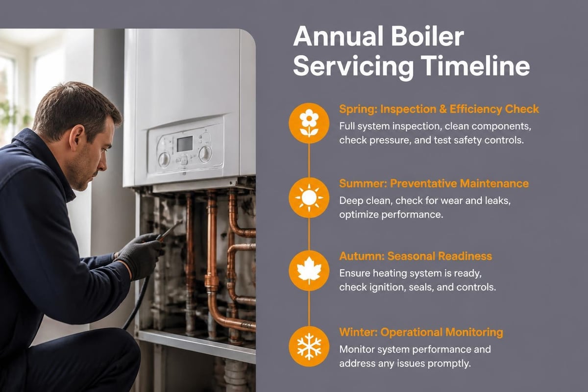 Boiler maintenance schedule