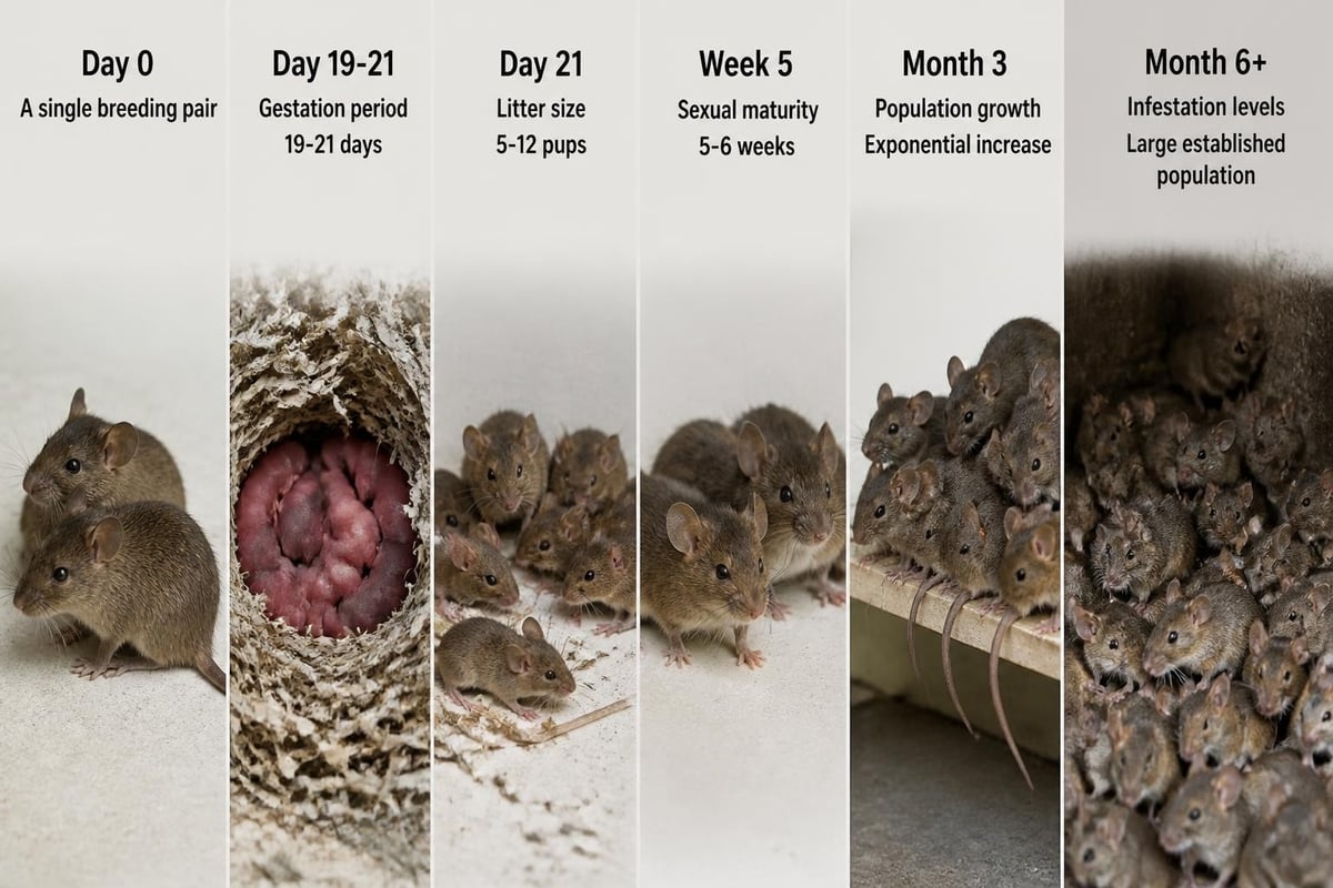 Mouse Infestation in House: Expert Richmond VA Guide 1 Mouse biology and reproduction cycle
