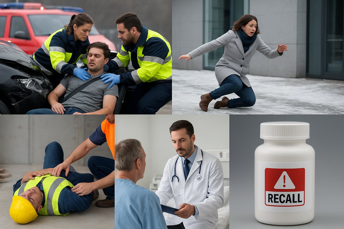 Most Common Types of Injury Cases in 2025