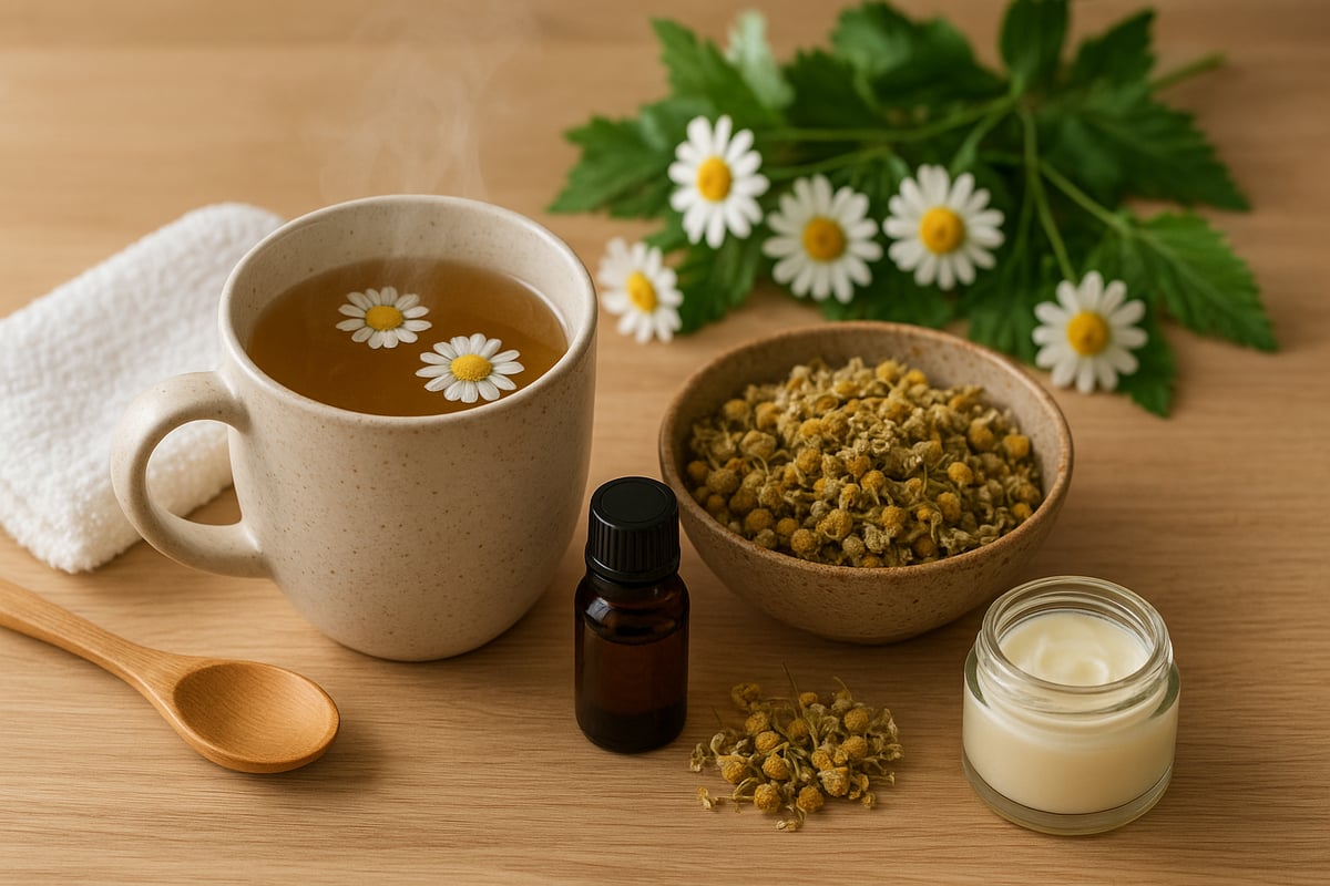 Modes d’Utilisation de la Camomille Romaine