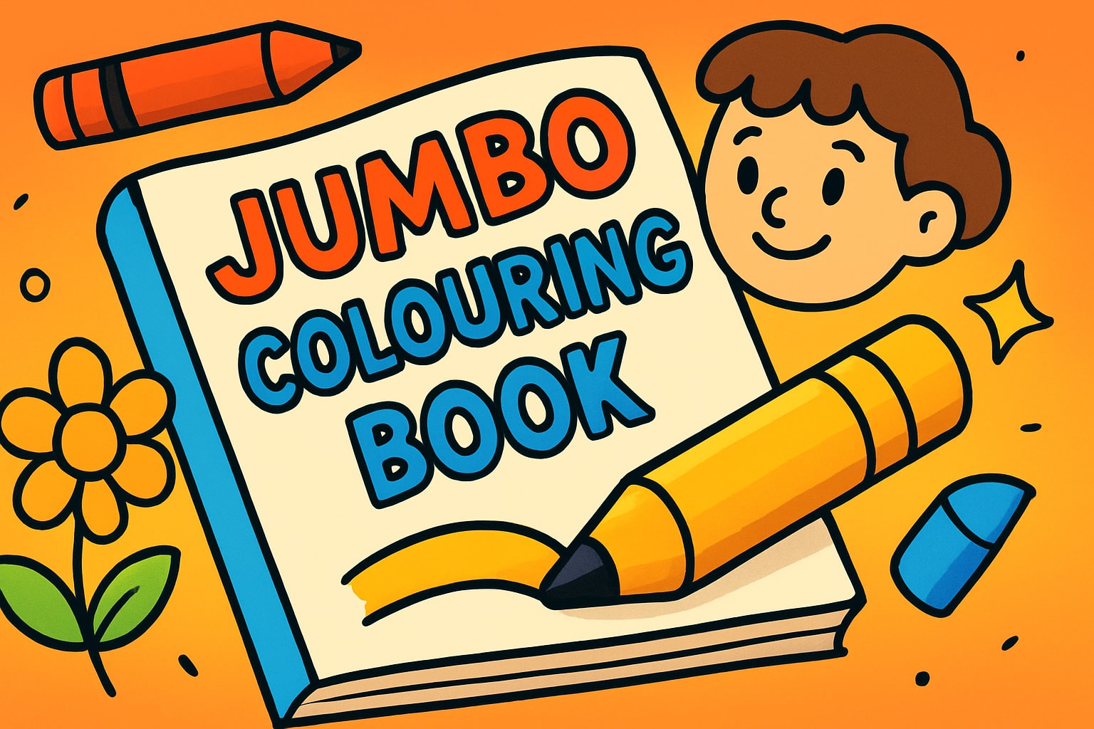 9 Essential Jumbo Colouring Book Picks for Kids in 2026