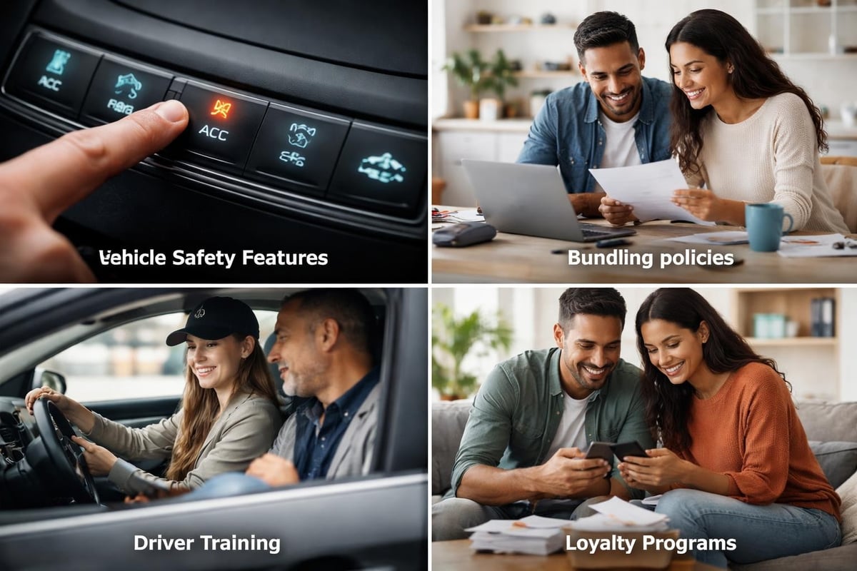 Auto insurance discount categories