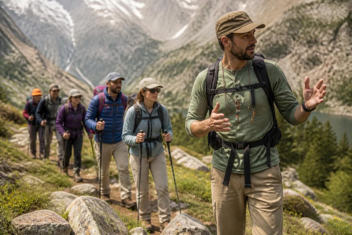 Group hiking dynamics