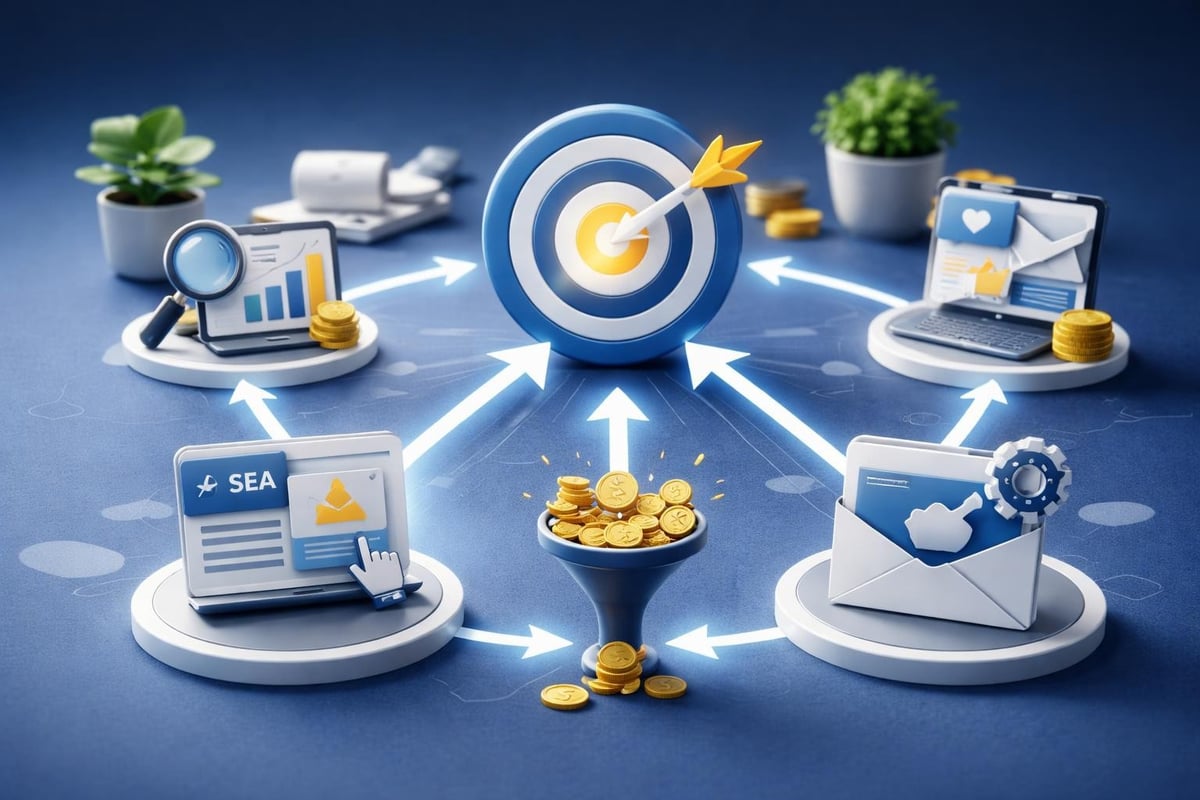 Integrierte Marketing Kampagne