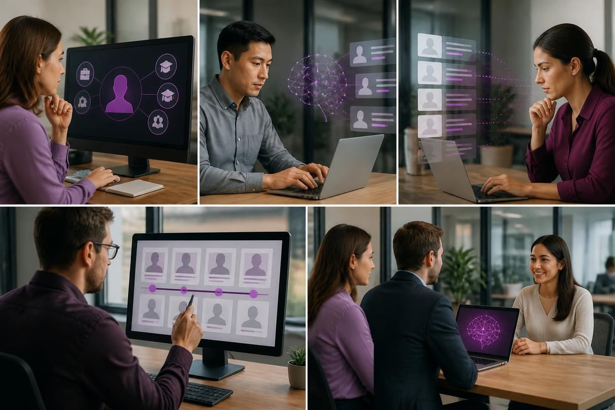 AI recruitment implementation steps
