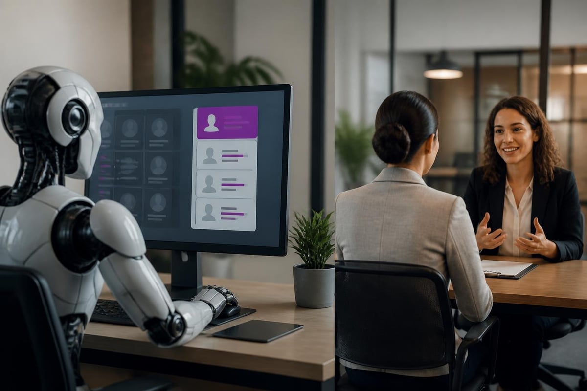 Balanced AI-human recruitment approach