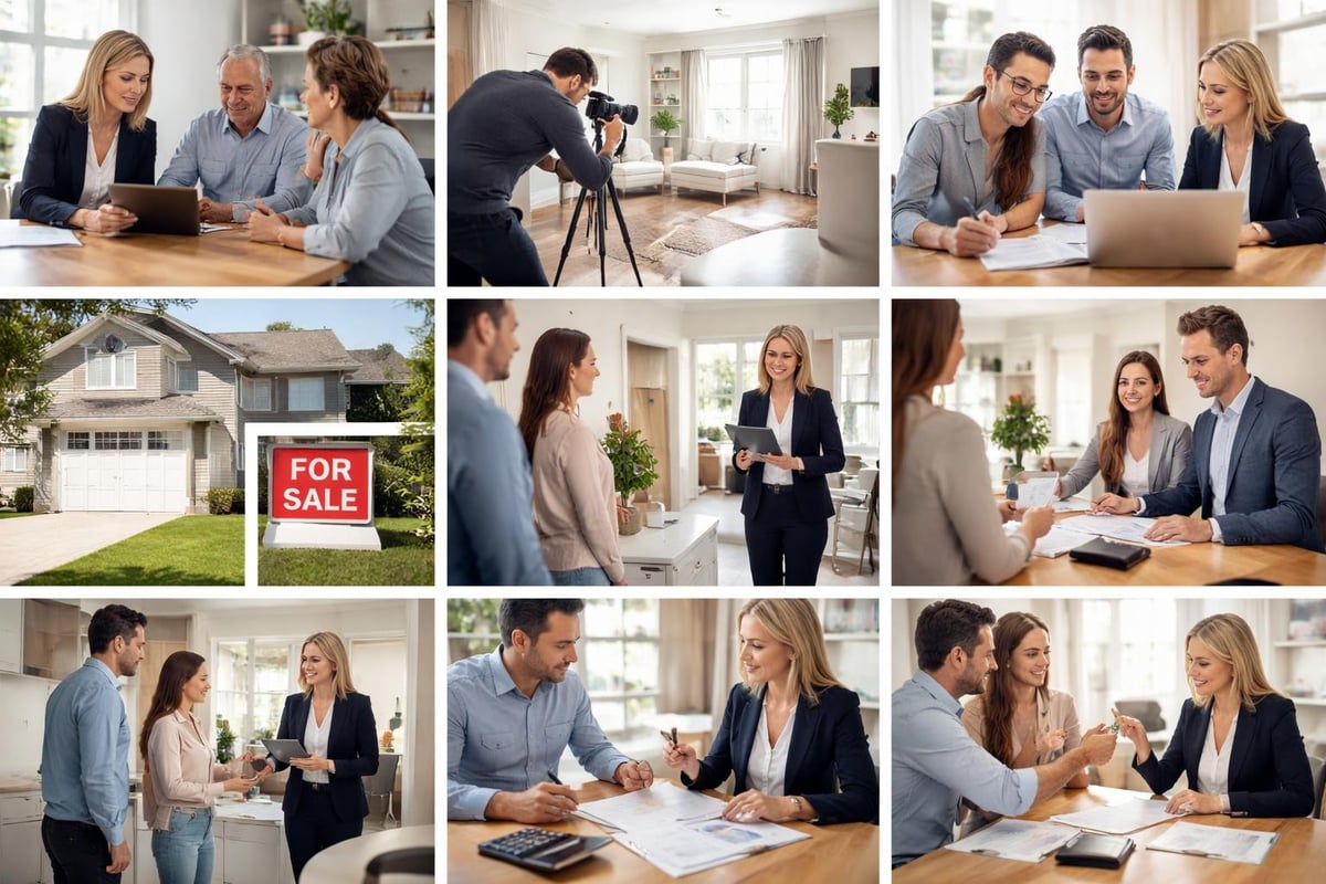 Real estate marketing workflow