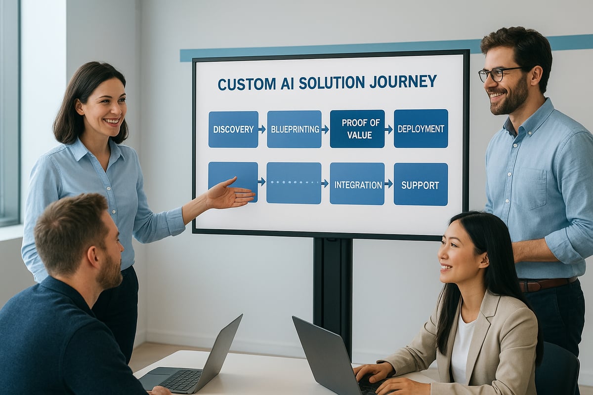 The Custom AI Solution Journey: Step-by-Step