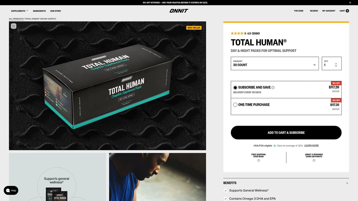 Top 8 Best Multivitamins for Men to Try in 2026 - Onnit Total Human