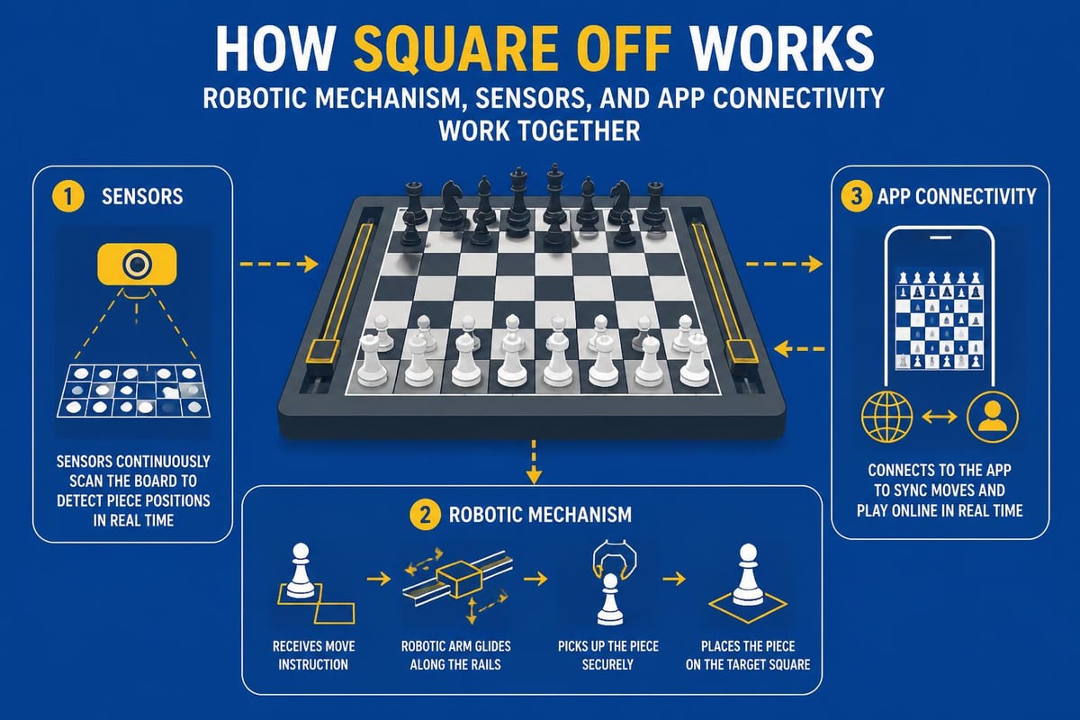Square Off chess technology integration