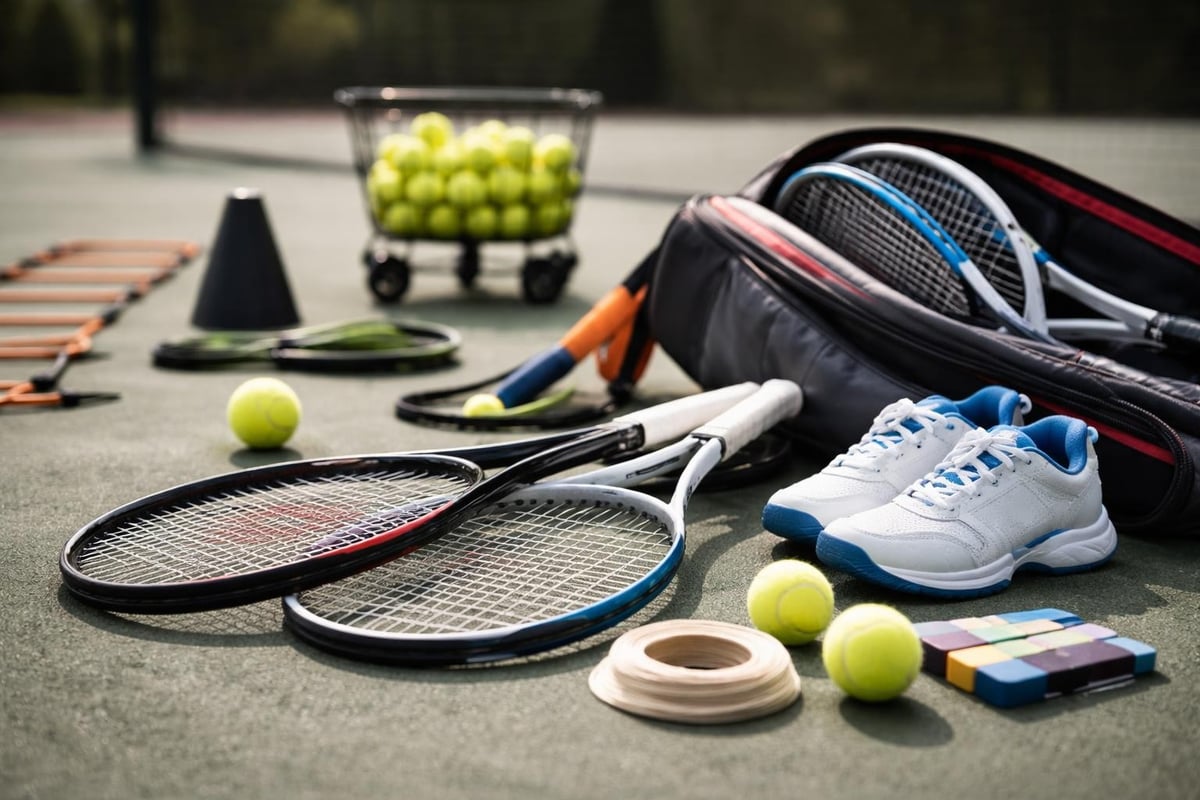 Tennis equipment categories
