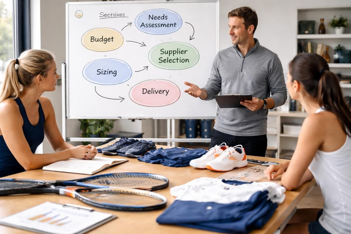 Team equipment sourcing