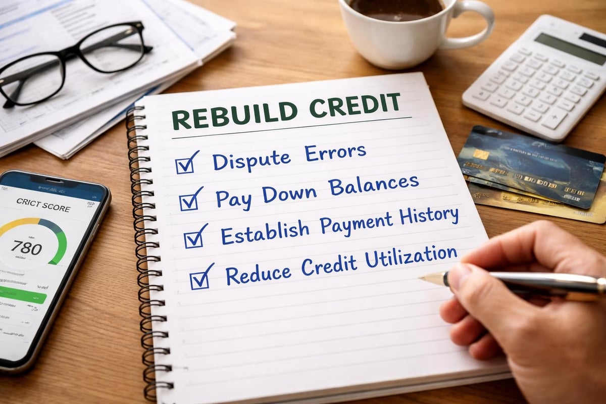 Credit improvement timeline