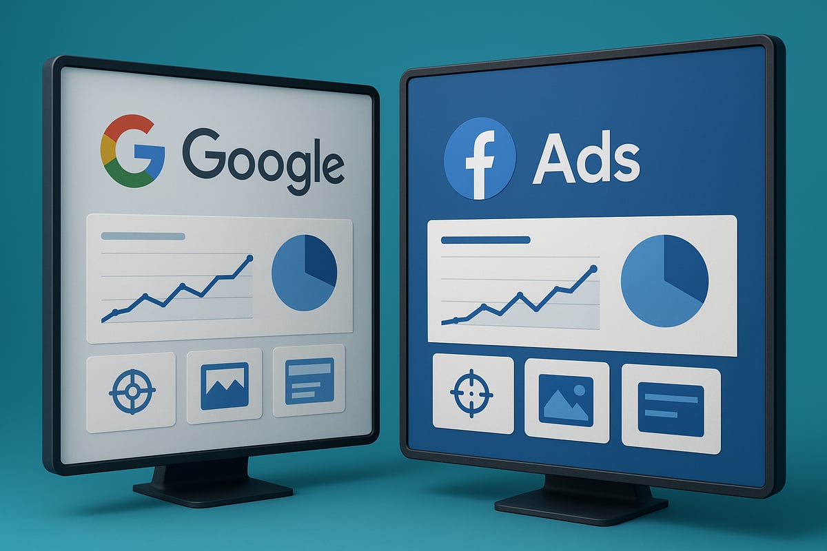 Facebook Ads vs Google Ads : Similitudes et différences fondamentales