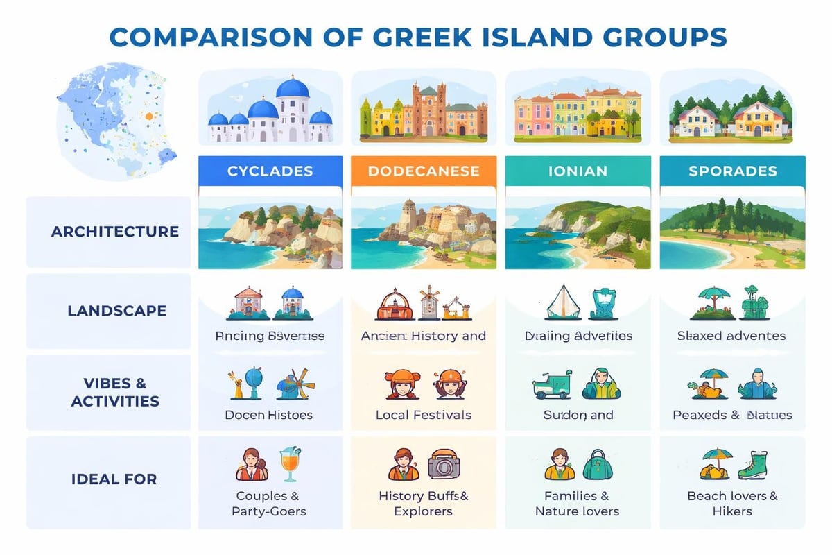 Greek island characteristics