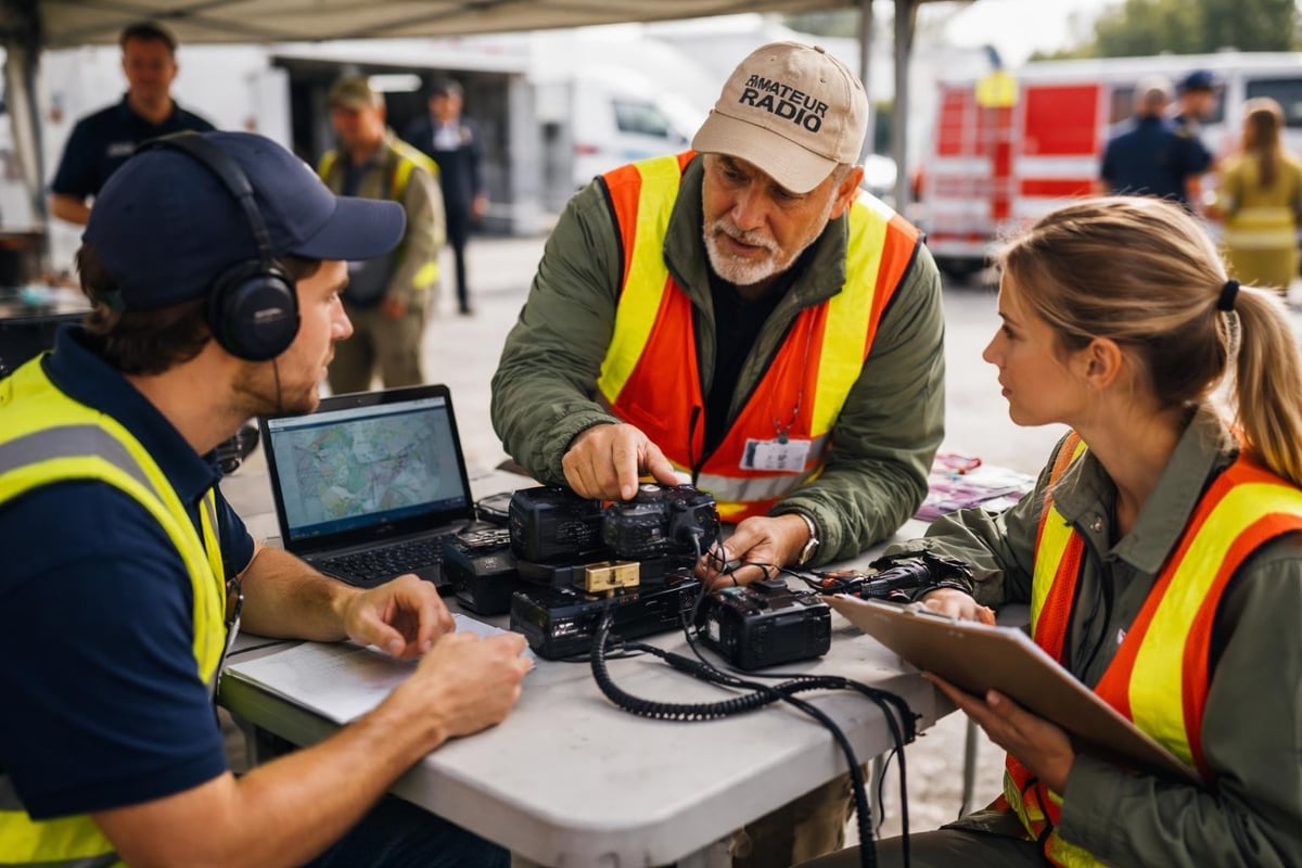 ARES volunteer training