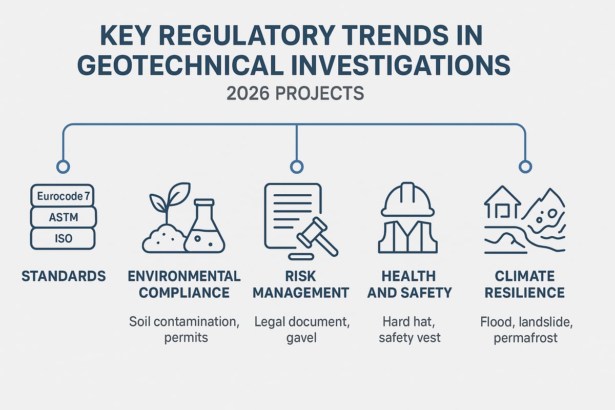 Regulatory Trends and Standards Impacting 2026 Geotechnical Investigations
