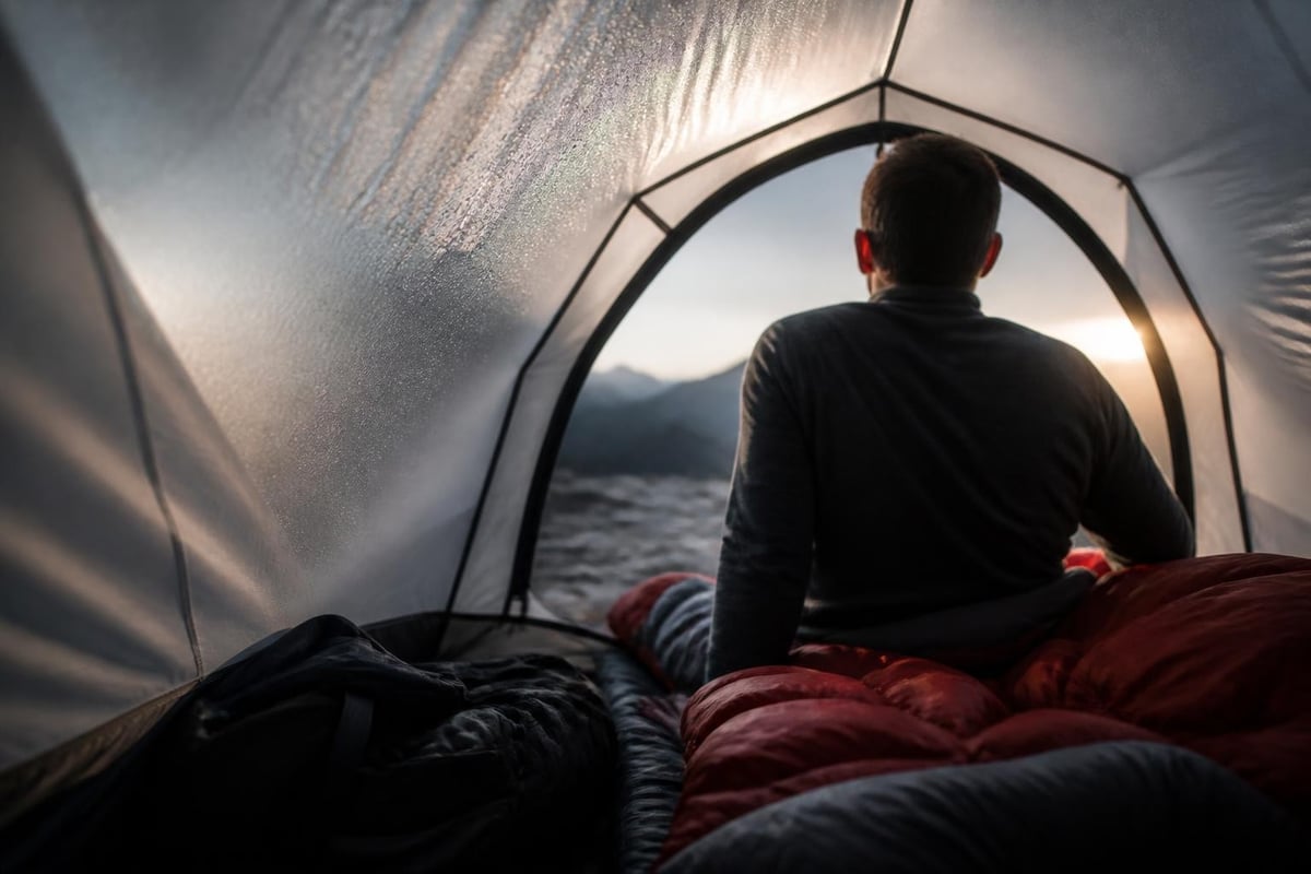 Tent interior climate factors